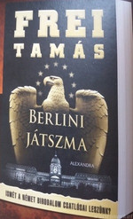 A Berlini játszma c. könyv borítóterve az Agrárbárók könyvajánlójából.