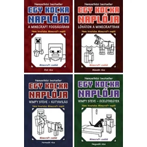 1-4. Egy kocka naplója sorozat-Minecraft mesekönyvek