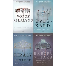 A teljes Vörös királynő könyvsorozat (1-4.) csomagban