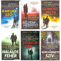 6 Cormoran Strike krimi Robert Galbraith-től csomagban
