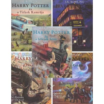 A Harry Potter sorozat 1-5. - illusztrált könyvcsomag