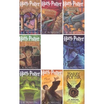 Harry Potter könyvek egyben: 1-7 keménytáblás könyv+1