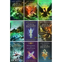 1-6. Percy Jackson és az olimposziak könyv 3 kiegészítővel csomagban