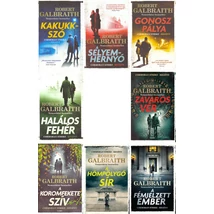 1-8. Cormoran Strike krimi Robert Galbraith-től csomagban