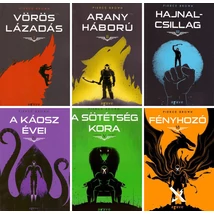 Vörös lázadás trilógia 3 folytatással csomagban [Pierce Brown]