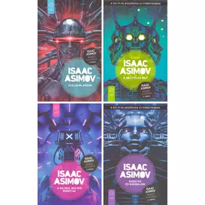 Asimov Robot sorozatának 4 könyve csomagban