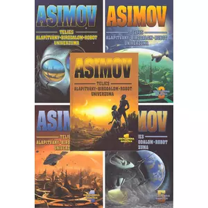 Asimov Alapítvány-Birodalom-Robot univerzuma 1-5. könyv