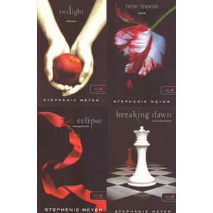 A teljes Twilight/Alkonyat könyvsorozat csomagban [Stephenie Meyer]