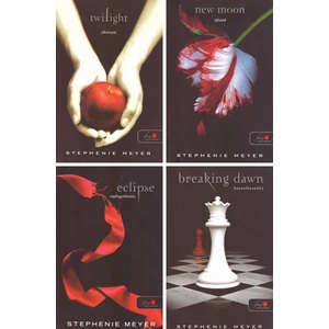 A teljes Twilight/Alkonyat könyvsorozat csomagban [Stephenie Meyer]
