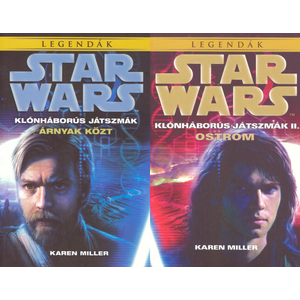 Star Wars klónháborús játszmák I-II. csomagban [Karen Miller]