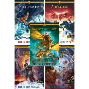 1-5. Az Olimposz hősei könyv csomagban [Rick Riordan]