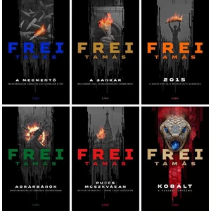 6 Frei Tamás könyv csomagban