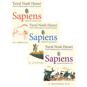 I-III. Sapiens: Rajzolt történelem csomagban [Harari képregények]