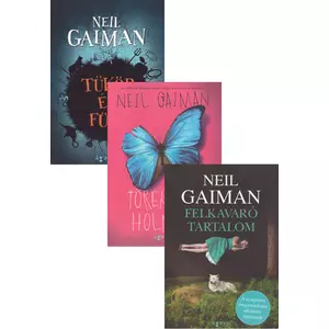 3 Neil Gaiman novelláskötet csomagban