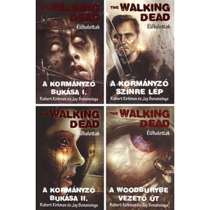 4 The Walking Dead könyv egy csomagban
