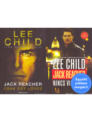 Megfilmesített Jack Reacher könyvek csomagban [Lee Child]