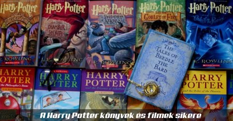 Harry Potter könyvek borítói