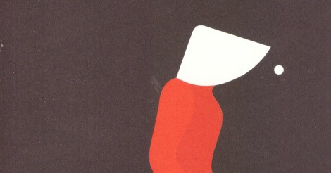 Illusztráció Margaret Atwood A szolgálólány meséje c. könyvének borítójáról
