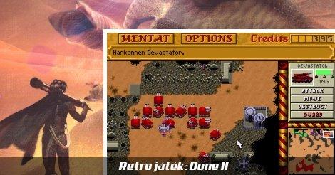 Dune II retro játék megemlékező kép