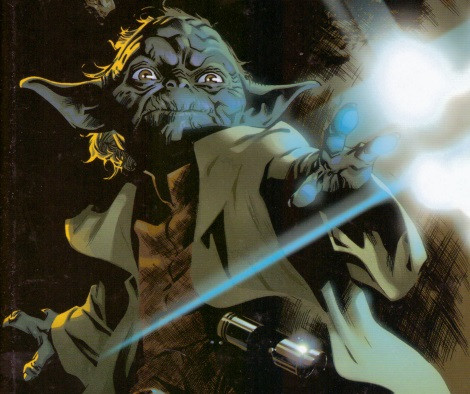 Yoda az egyik Star Wars képregény borítójáról