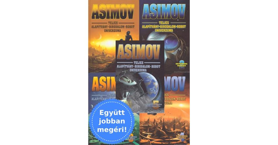 Asimov Alapitvany Birodalom Robot Univerzuma 1 5 Konyv
