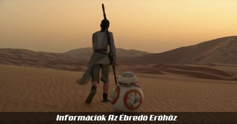 Rey és BB-8 Az ébredő Erőben (Jakku sivatagában)