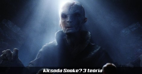 Snoke fővezér hologramja