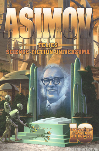 Asimov korábban kiadatlan műveinek borítója