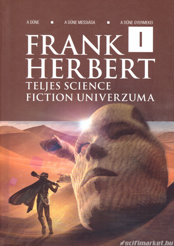 Frank Herbert Dűne trilógiájának a borítója