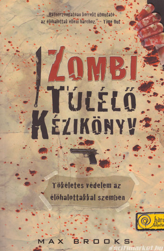 a Zombi túlélő kézikönyv c. kötet borítója